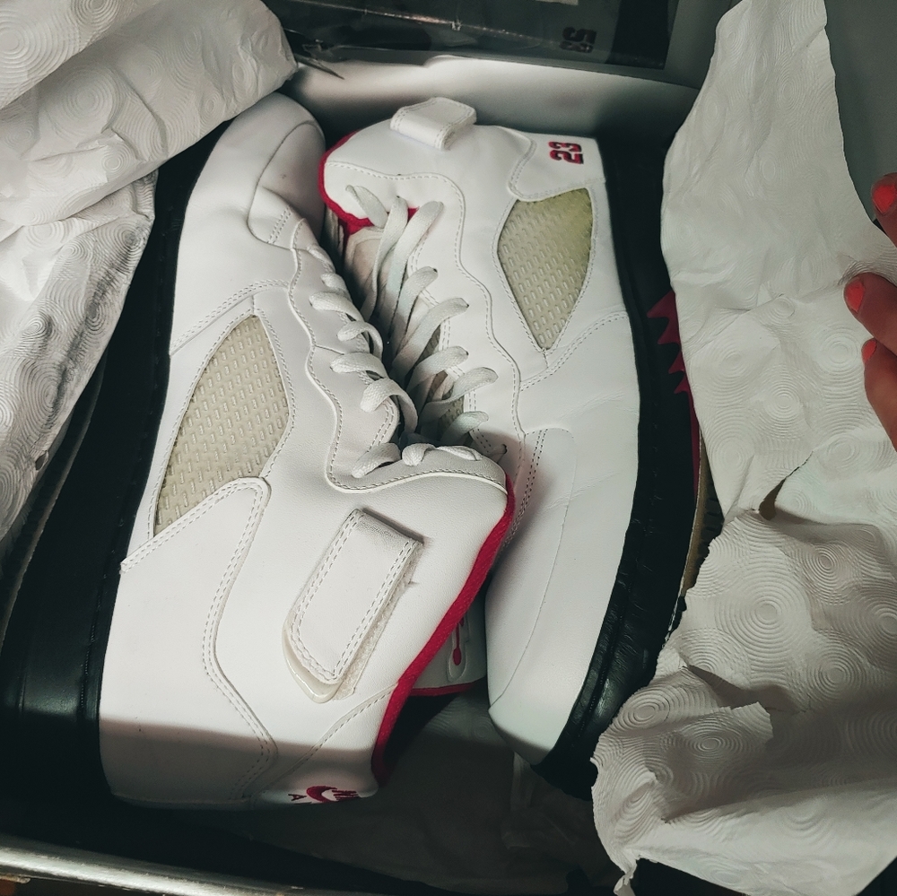 Jordan Retro Fusion AJF5 V Fire Red White Bl